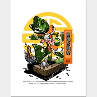 Doodle Japan Sushi - Sanskara Design Posters and Art
